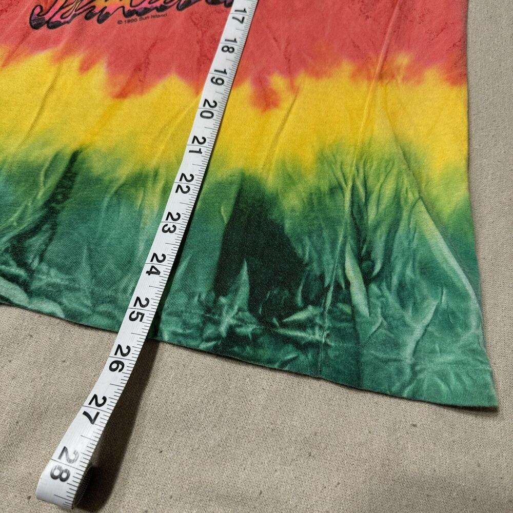 VTG Sun Club T-Shirt Adult S Tye-Dye Beach Memories of Jamaica Single Stitch 90s - Picture 7 of 8